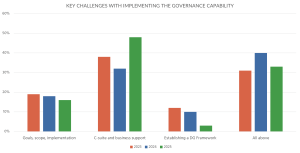 Figure 3: Key Challenges in Implementing a Data Governance Capability.